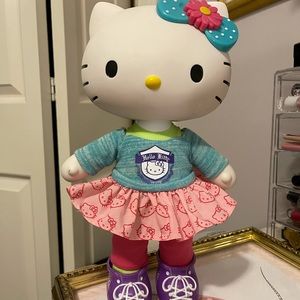 Large pose-able hello kitty